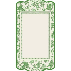 Green Regal Peacock Table card - Pack of 12-Hester u0026 Cook Sale