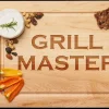 Grill Master - Handled Wood Cutting + Cheeseboard 20 x 12"-Maple Outlet