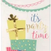 Guest Towel Birthday Candles/16ct-Sugarplum Hot