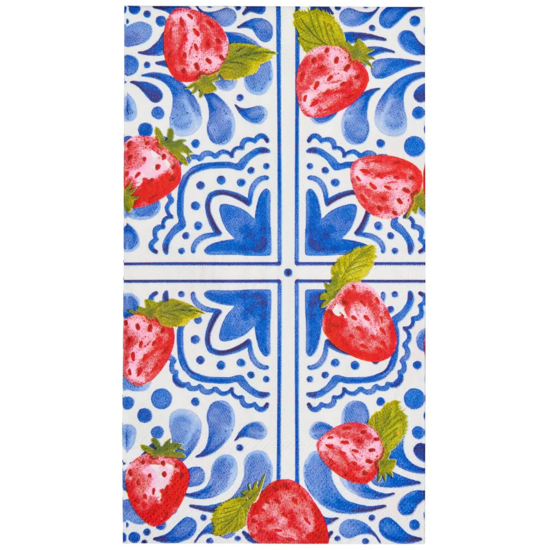 Guest Towel Bleu Strawberries - 20pkg-Sophistiplate Online