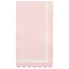 Guest Towel Scalloped Edge Blush/20 pkg-Sophistiplate Online