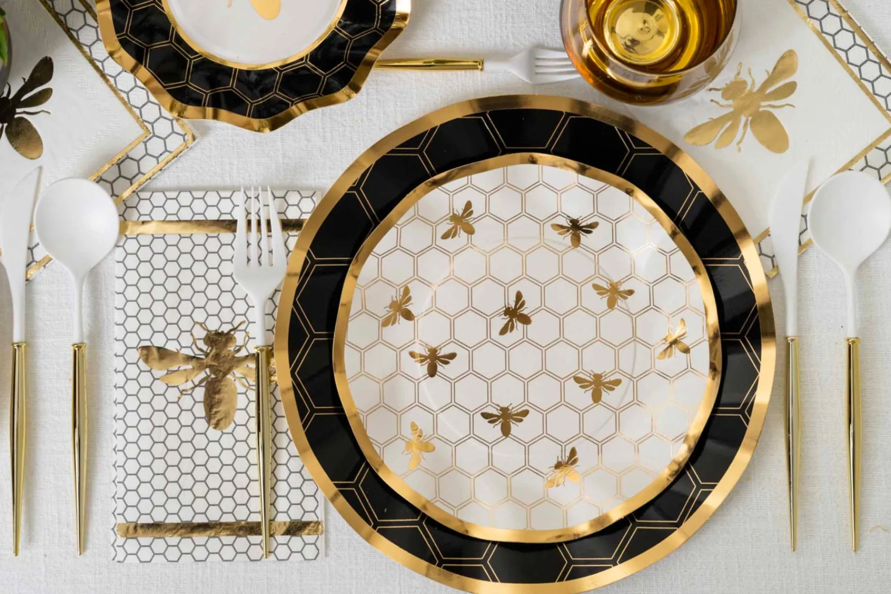 Honeybee Paper Guest Towel/20pk-Sophistiplate Sale