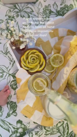 Lemon and Stem Table Setting-Sophistiplate Hot
