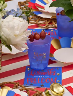 Modern Patriotic Frost Flex Cups/8pk-Sophistiplate Best