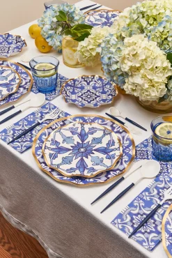 Moroccan Nights Wavy Paper Appetizer/Dessert Bowl/8pk-Sophistiplate New