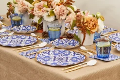 Moroccan Nights Wavy Paper Appetizer/Dessert Bowl/8pk-Sophistiplate New