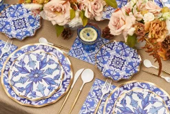 Moroccan Nights Wavy Paper Appetizer/Dessert Bowl/8pk-Sophistiplate New