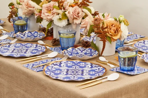 Moroccan Nights Wavy Paper Dinner Plate/8pk-Sophistiplate Online