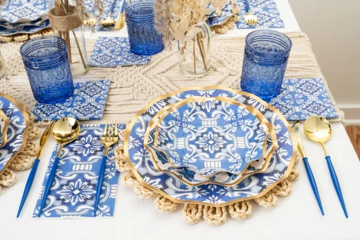 Moroccan Nights Wavy Paper Dinner Plate/8pk-Sophistiplate Online