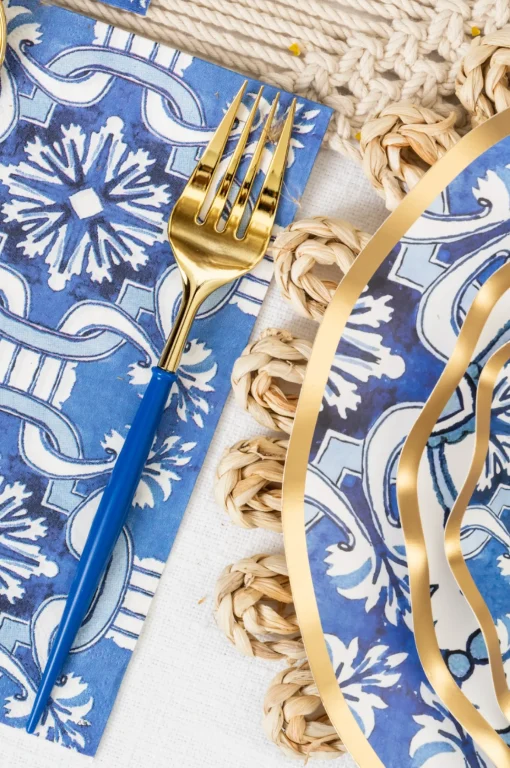Moroccan Nights Wavy Paper Dinner Plate/8pk-Sophistiplate Online