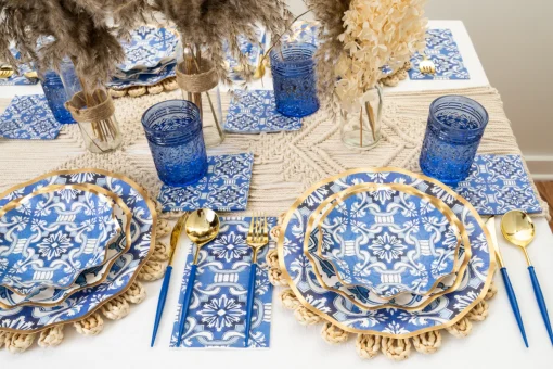 Moroccan Nights Wavy Paper Dinner Plate/8pk-Sophistiplate Online