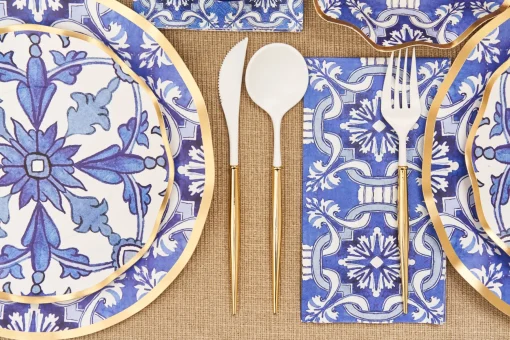 Moroccan Nights Wavy Paper Dinner Plate/8pk-Sophistiplate Online