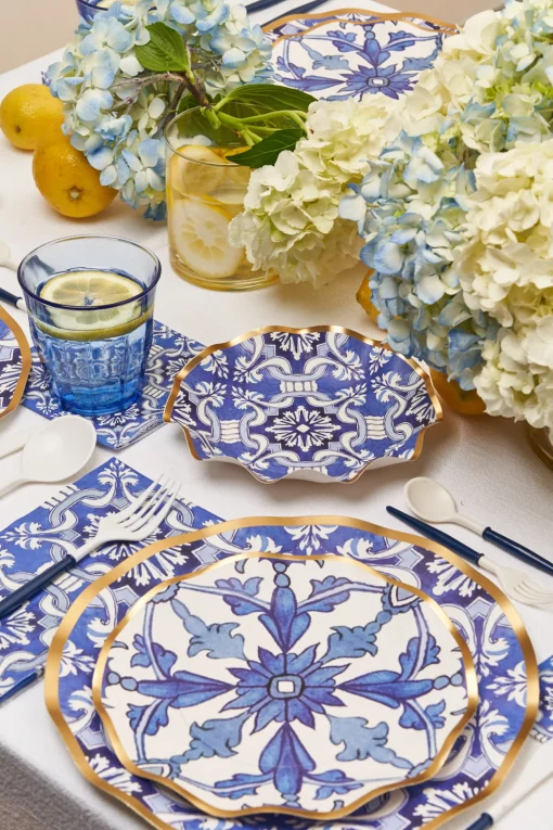 Moroccan Nights Wavy Paper Dinner Plate/8pk-Sophistiplate Online