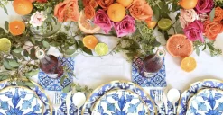 Moroccan Nights Wavy Paper Salad Plate/8pk-Sophistiplate Hot