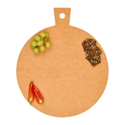 Natural Wood Composite Round Hostess Board-Maple Outlet