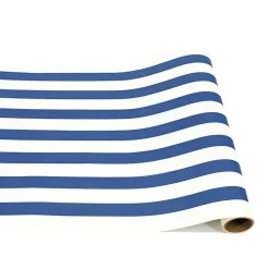 Navy Classic Stripe Runner - 20" x 25'-Hester u0026 Cook New
