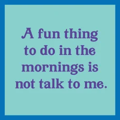 Not Talk Coaster-drinksonmecoasters Best