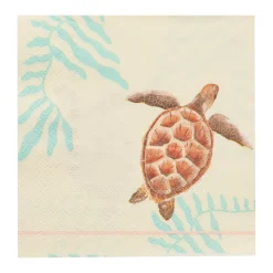 Pastel Sea Cocktail Napkins/20pk-Sophistiplate Discount