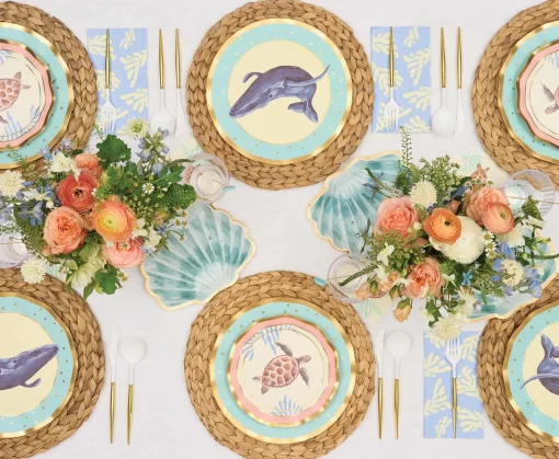 Pastel Sea Cocktail Napkins/20pk-Sophistiplate Discount