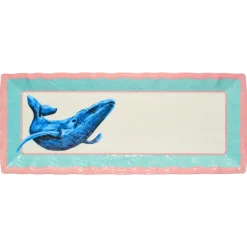 Pastel Sea Melamine Serving Tray-Sophistiplate New