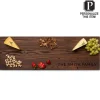 Personalized Thermal Ash Plank | The Smith Family | Cheese & Charcuterie Board 30 x 10"-Maple Discount