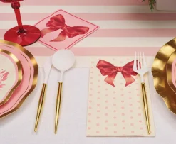 Pink Bows Guest Towel/20pk-Sophistiplate Best