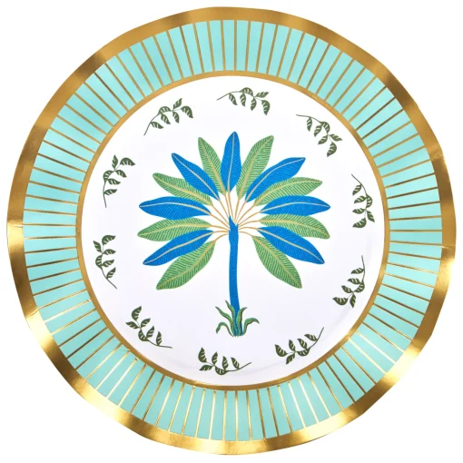 Preppy Palm Dinner Plates/8pk-Sophistiplate Fashion