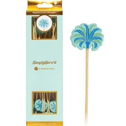 Preppy Palm Large Cocktail Picks/30pk-Simply Serv'd New