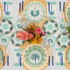 Preppy Palm Table Setting-Sophistiplate Fashion