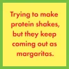 Protein Shake Coaster-Drinks On Me Coasters New
