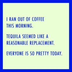 Ran Out of Coffee Coaster-drinksonmecoasters Clearance