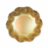 Satin Gold Wavy Paper Appetizer/Dessert Bowls/8pk-Sophistiplate Hot