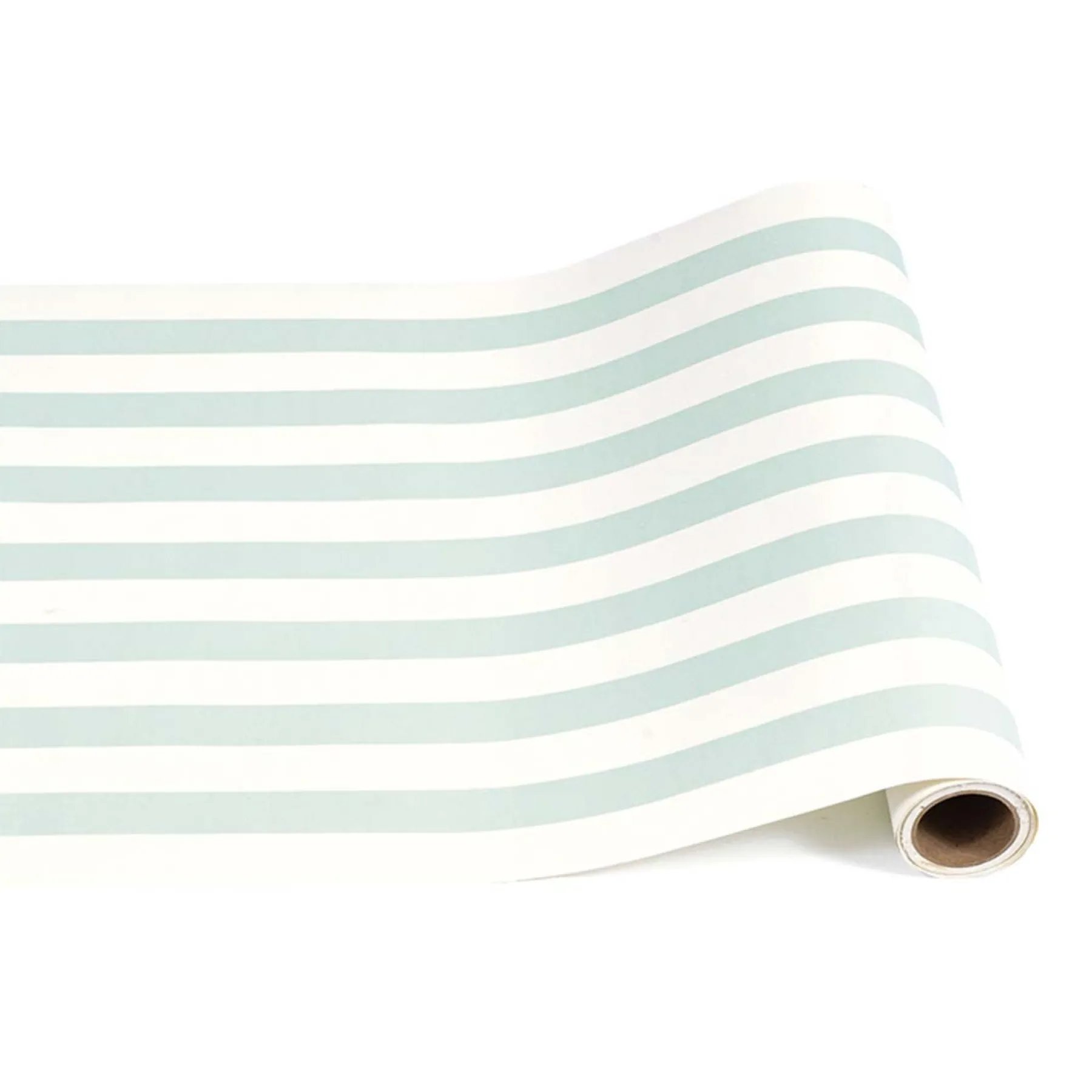 Seafoam Classic Stripe Runner - 20"x 25'-Hester u0026 Cook Hot