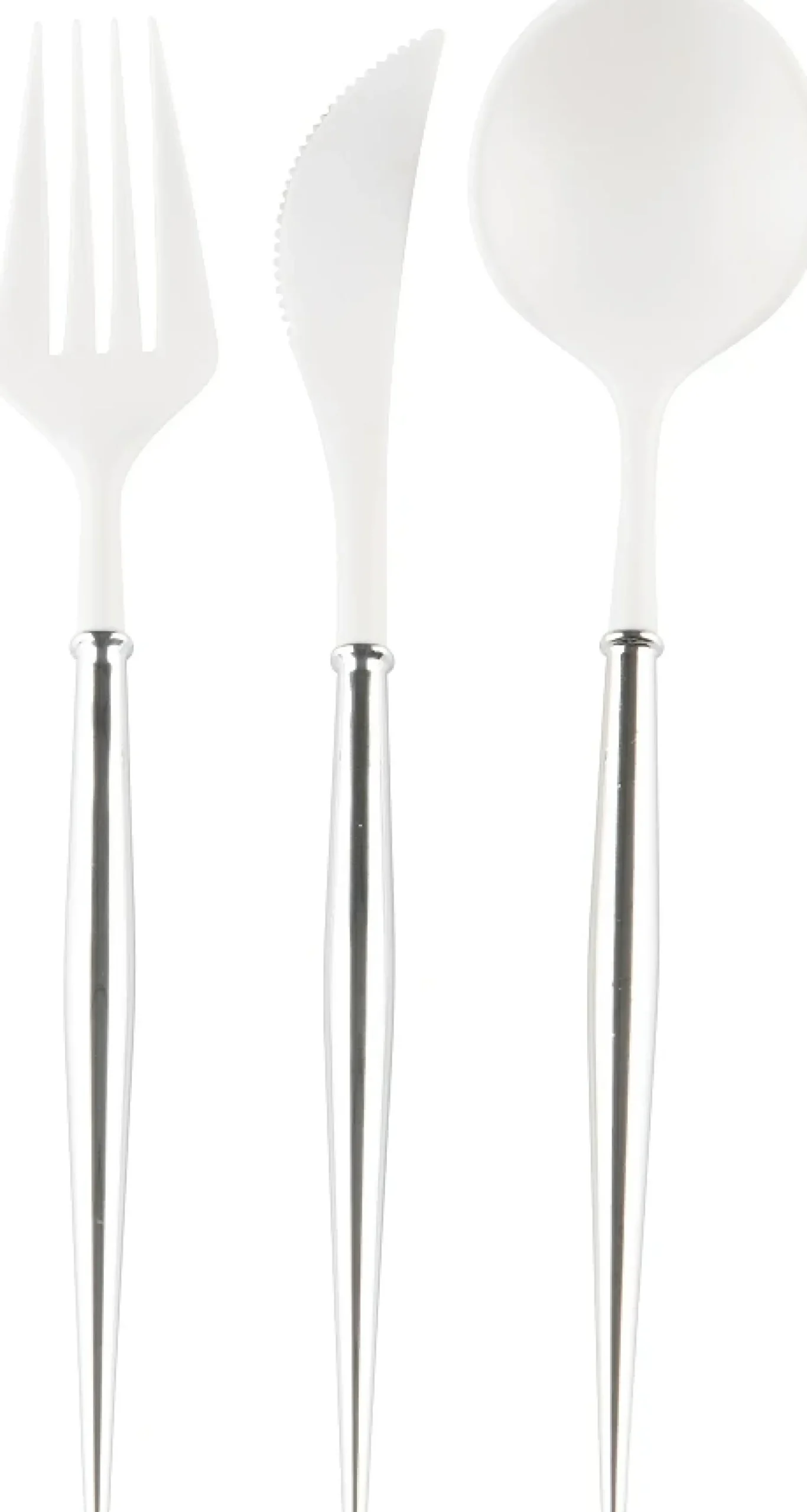 Silver Bella Assorted Plastic Cutlery/36pc, Service for 12-Sophistiplate Best