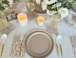 Simply Eco Compostable Table Setting - Sand-Sophistiplate Discount