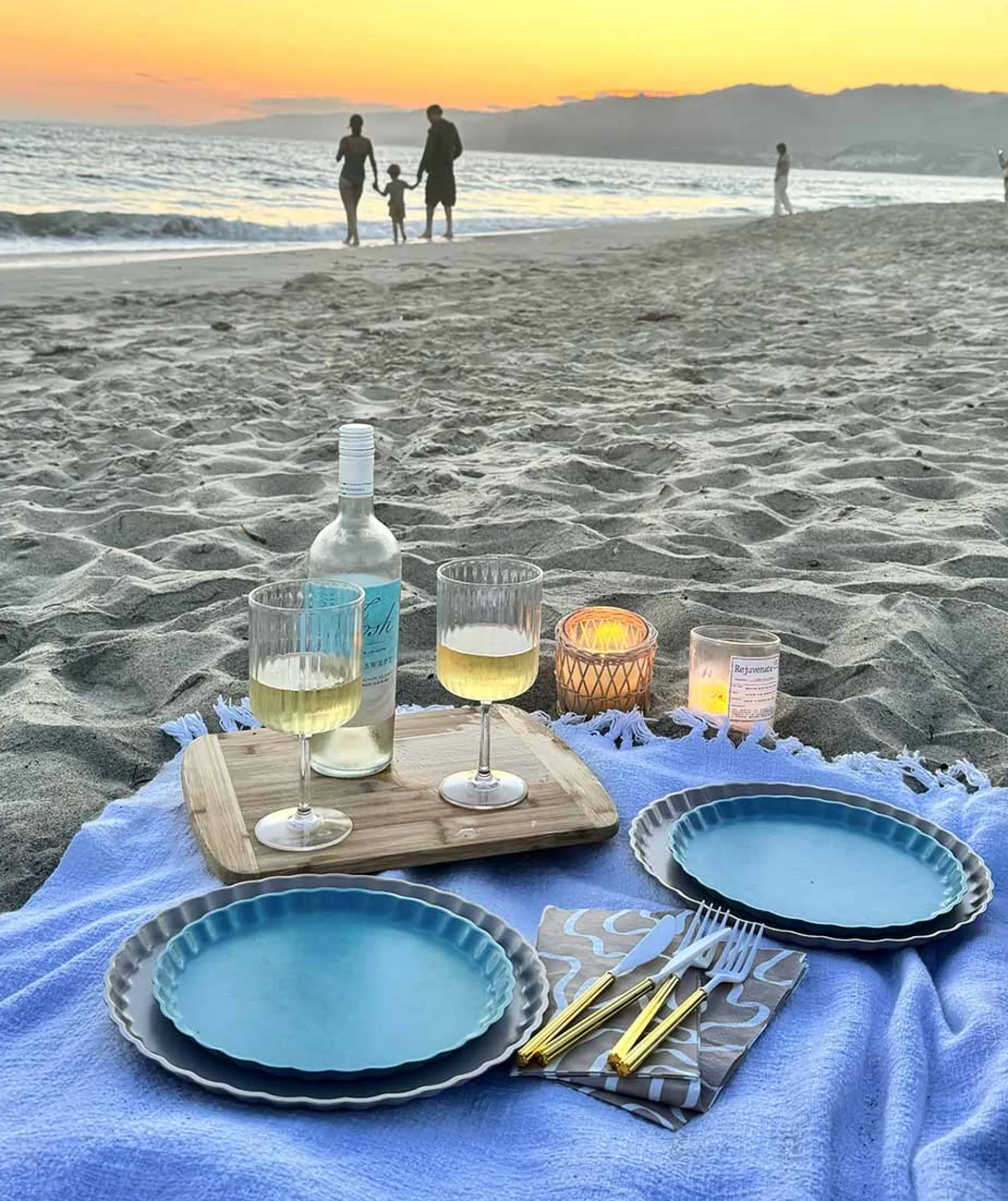 Simply Eco Compostable Table Setting - Sand-Sophistiplate Discount