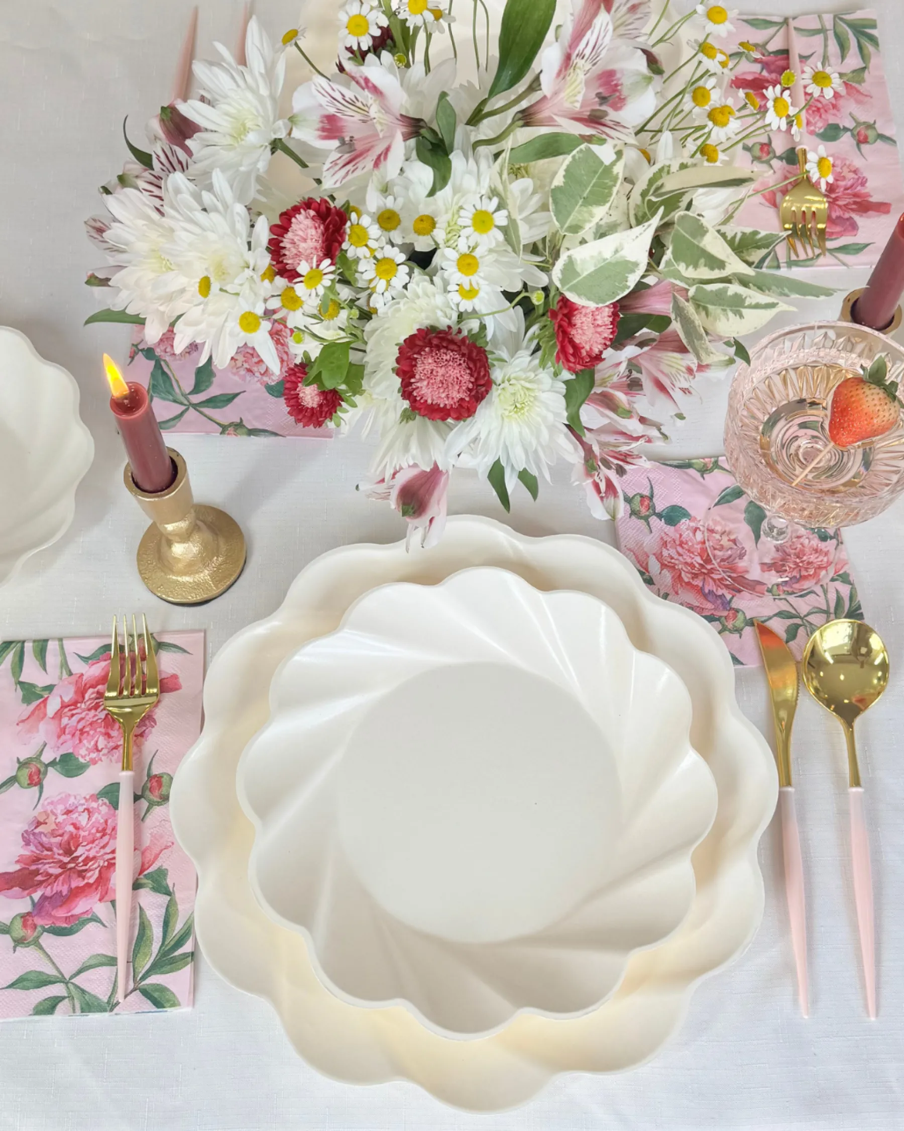 Simply Eco Compostable Table Setting - Cream-Sophistiplate Online