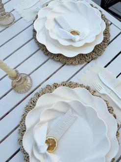 Simply Eco Compostable Table Setting - Cream-Sophistiplate Online