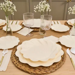 Simply Eco Compostable Table Setting - Cream-Sophistiplate Online