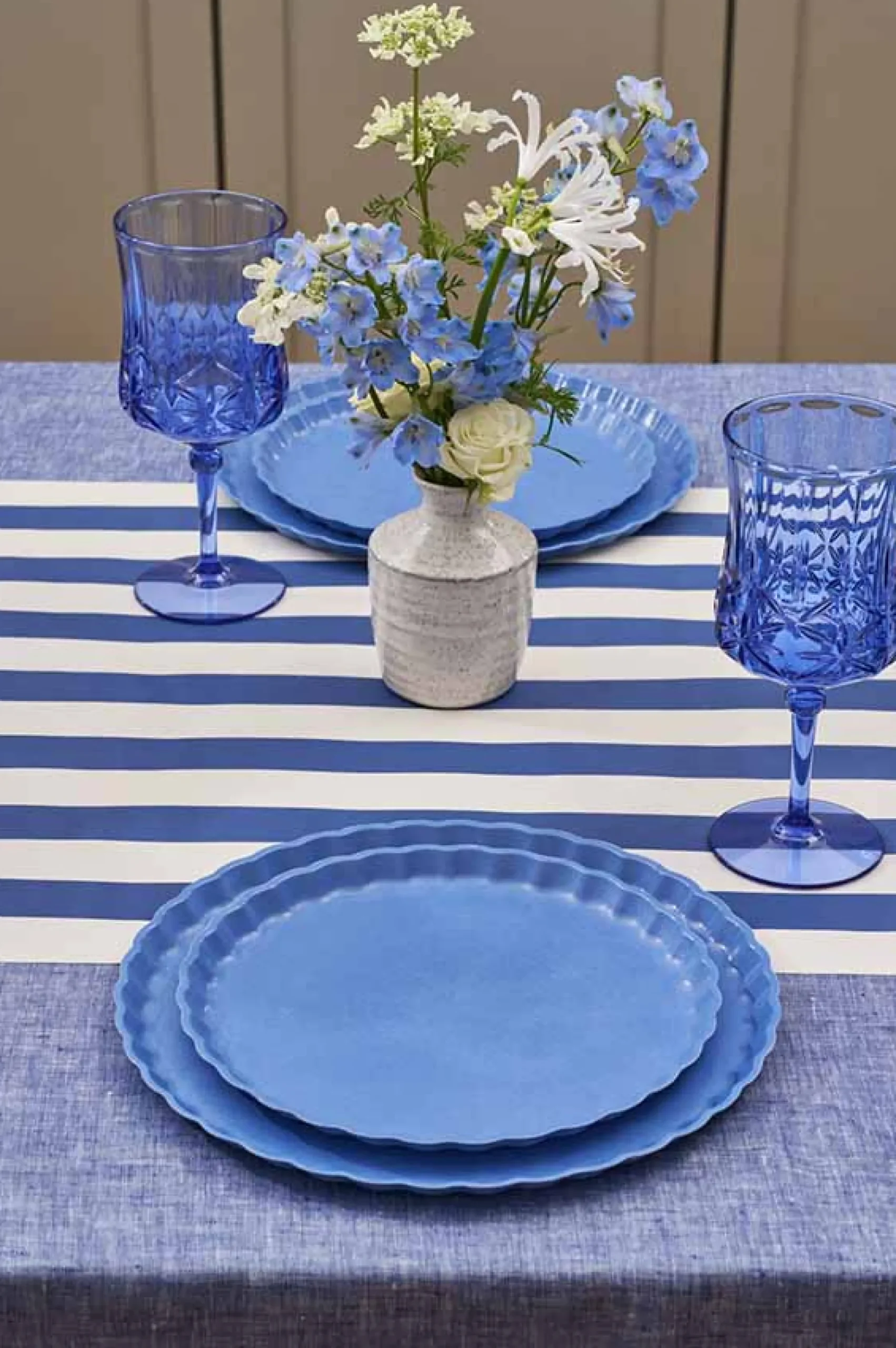 Simply Eco Compostable Table Setting - French Blue-Sophistiplate Online