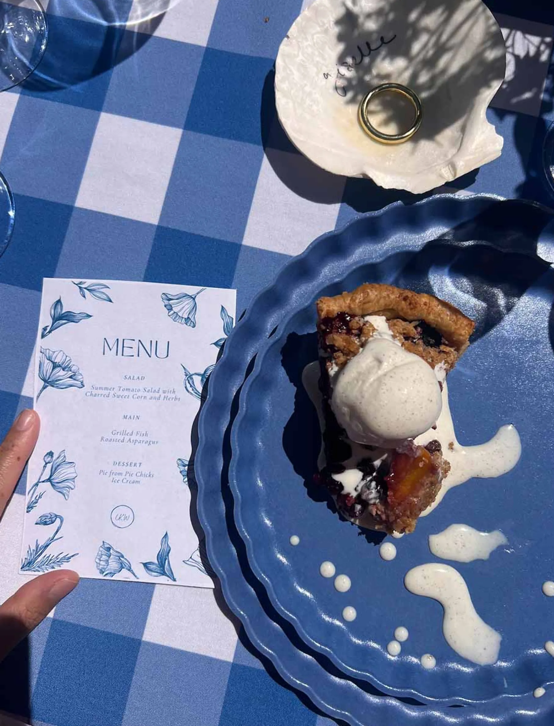 Simply Eco Compostable Table Setting - French Blue-Sophistiplate Online