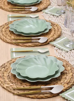 Simply Eco Compostable Table Setting - Sage-Sophistiplate Sale
