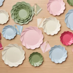 Simply Eco Compostable Table Setting - Sky Blue-Sophistiplate Discount