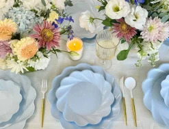 Simply Eco Dinner Plate- Sky Blue/8pkg-Sophistiplate Best
