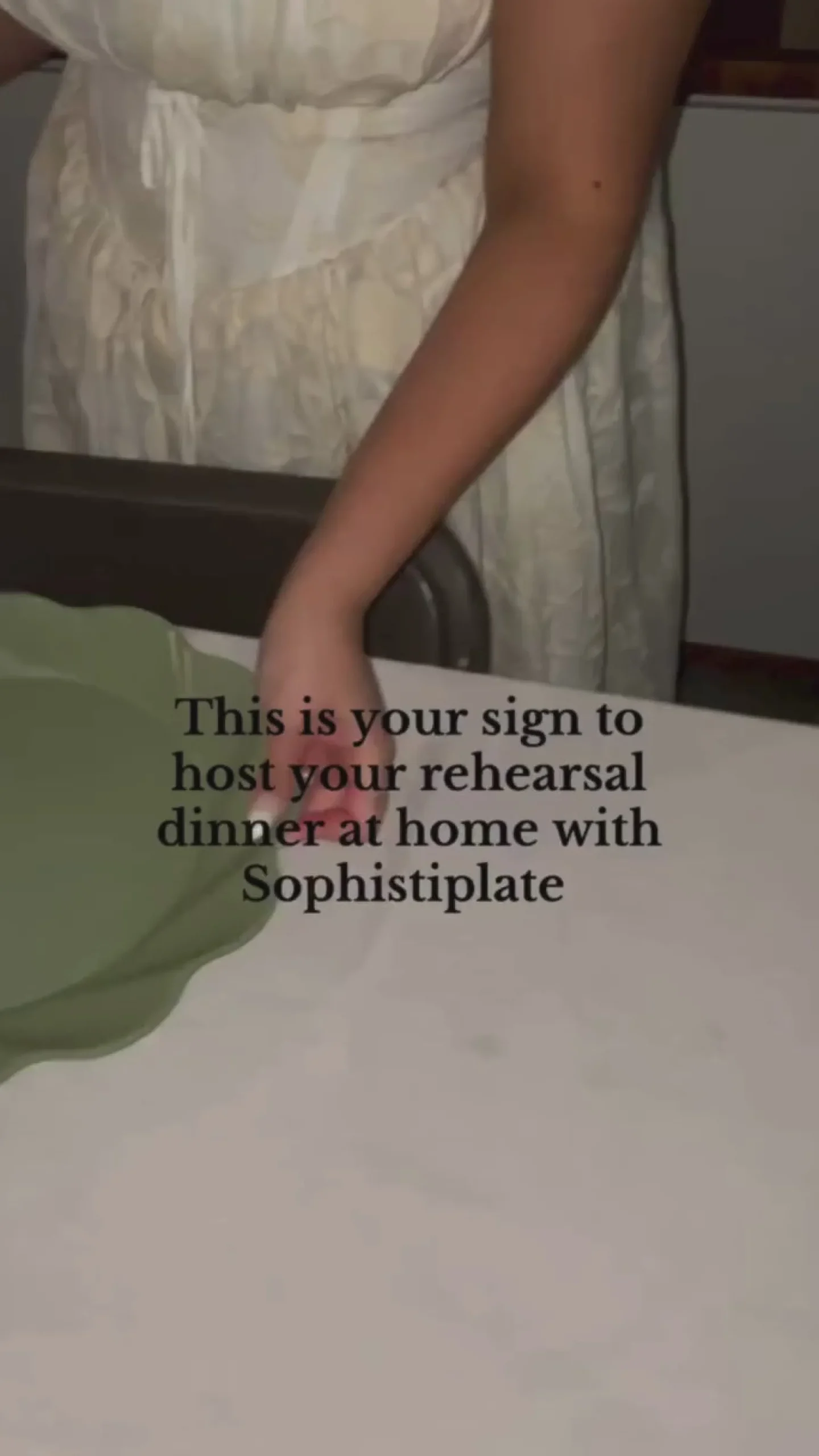 Simply Eco Extra Large Plate- Sage/8pk-Sophistiplate Best