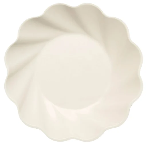 Simply Eco Salad Plate- Cream/8pkg-Sophistiplate Hot
