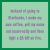 Starbucks Coaster-drinksonmecoasters Clearance