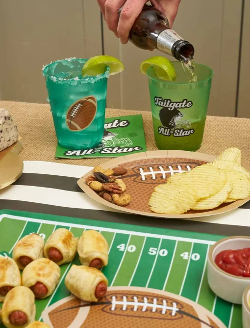 Tailgate Frost Flex Cups: All-Star/8pk-Sophistiplate Fashion