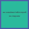 Talk to Self Coaster-drinksonmecoasters New