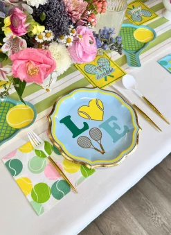 Tennis Ball Multi Lunch Napkin/40pk-Sophistiplate New